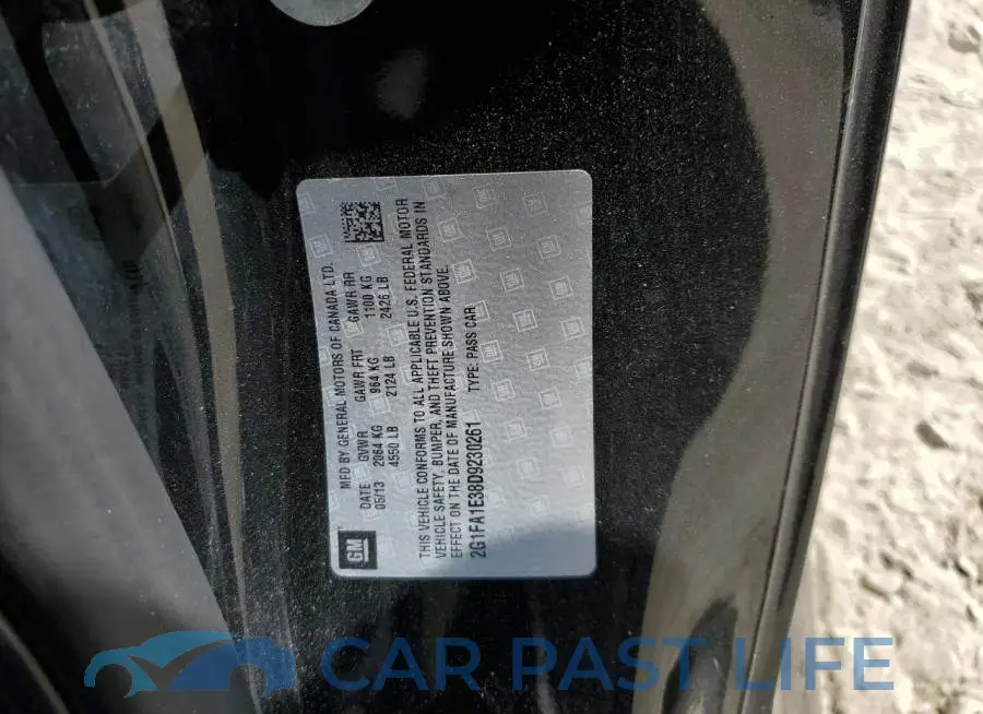 2G1FA1E38D9230261# 10