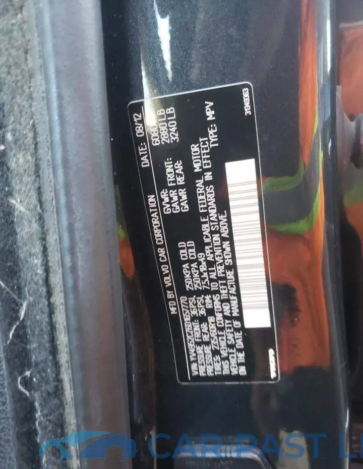 YV4952CZ6D1657770# 13