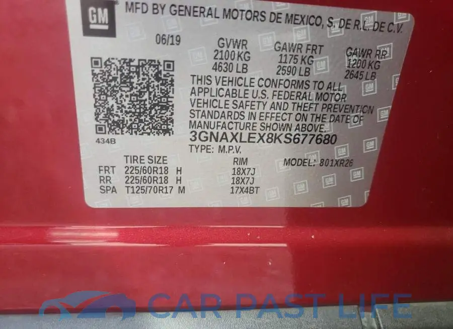 3GNAXLEX8KS677680# 10