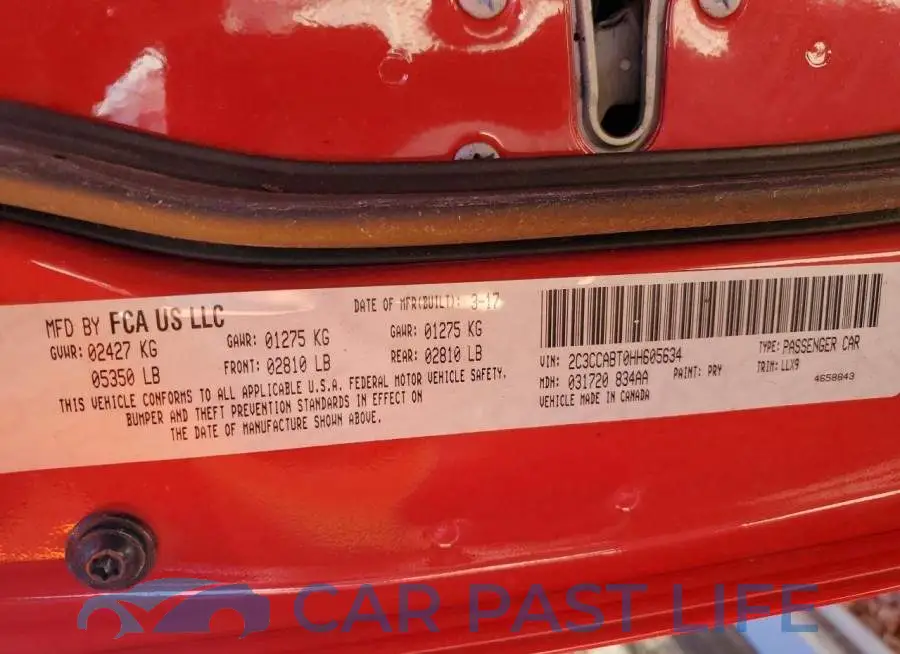 2C3CCABT0HH605634# 10