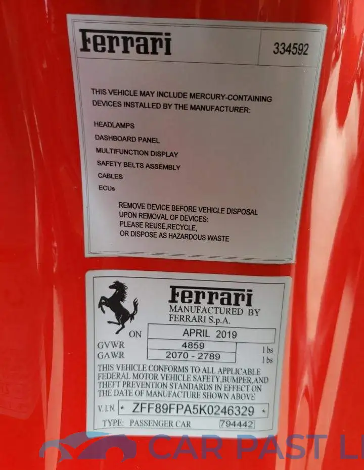 ZFF89FPA5K0246329# 10