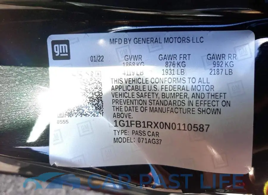 1G1FB1RX0N0110587# 12