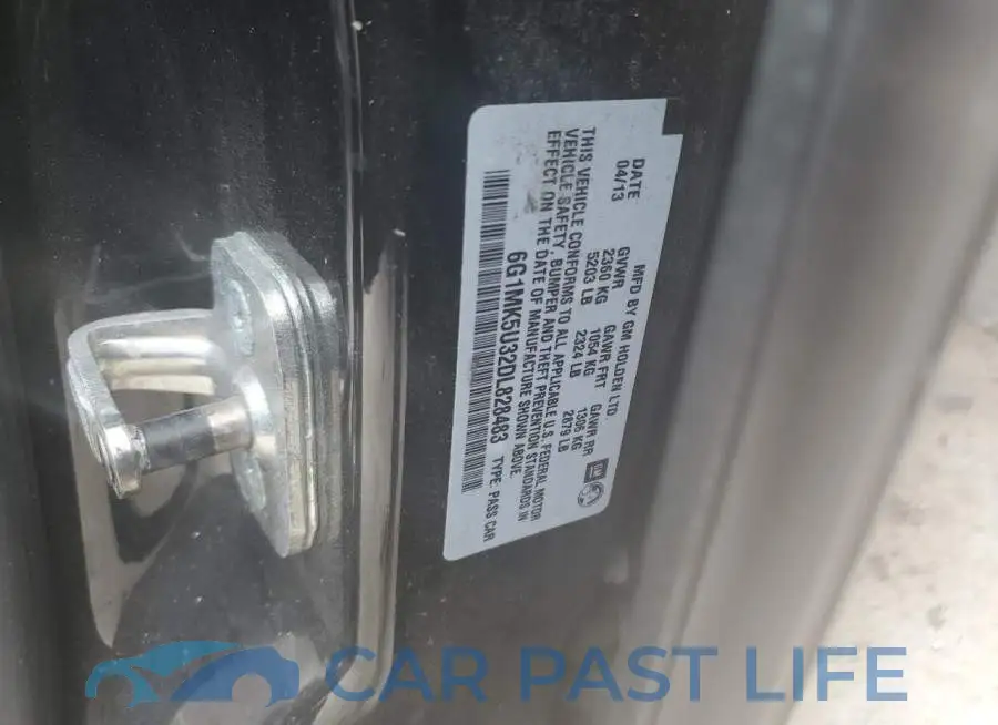 6G1MK5U32DL828483# 12