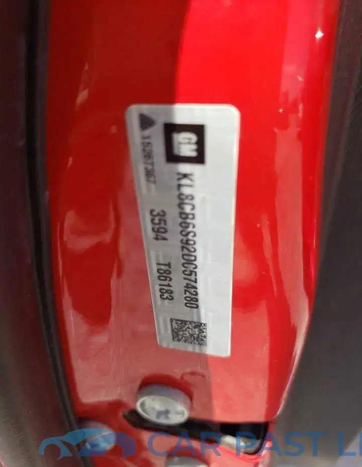 KL8CB6S92DC574280# 10
