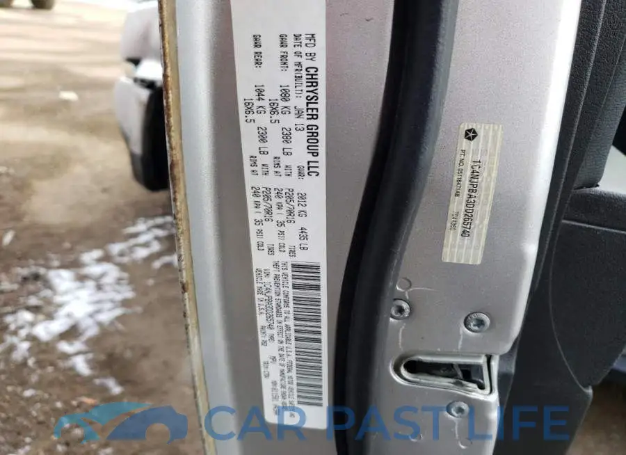 1C4NJPBA3DD265740# 12