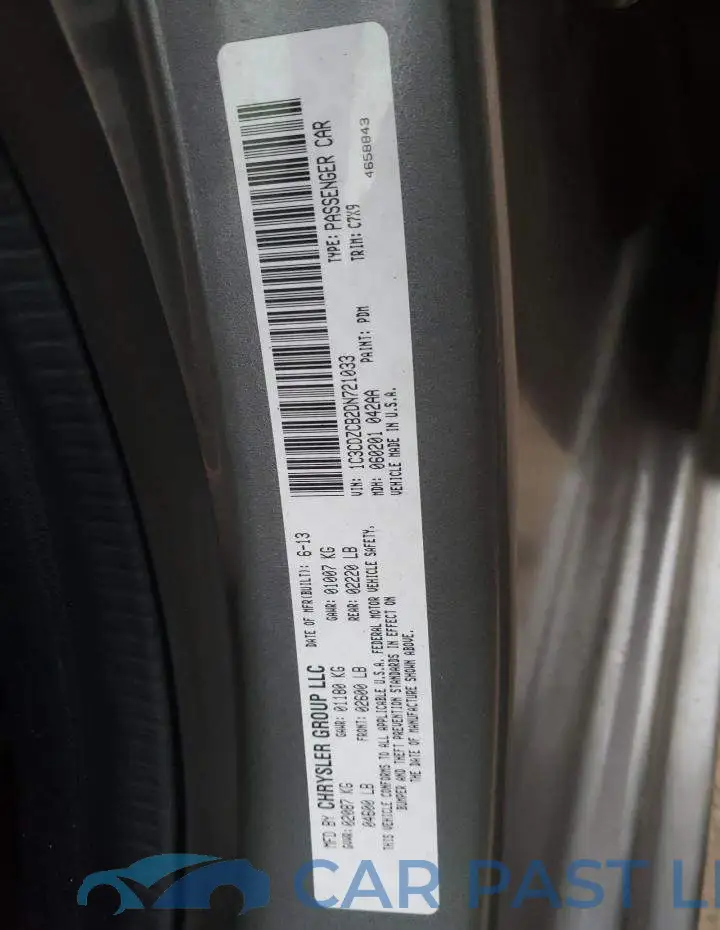1C3CDZCB2DN721033# 13