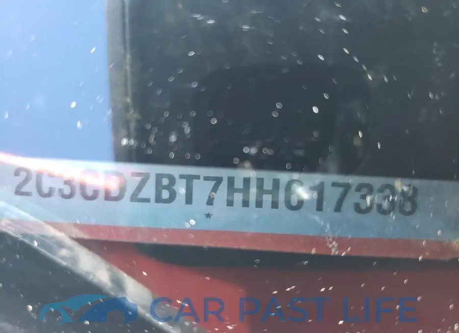 2C3CDZBT7HH617338# 10