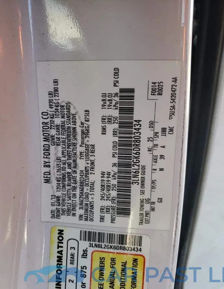 3LN6L2GK6DR803434# 10
