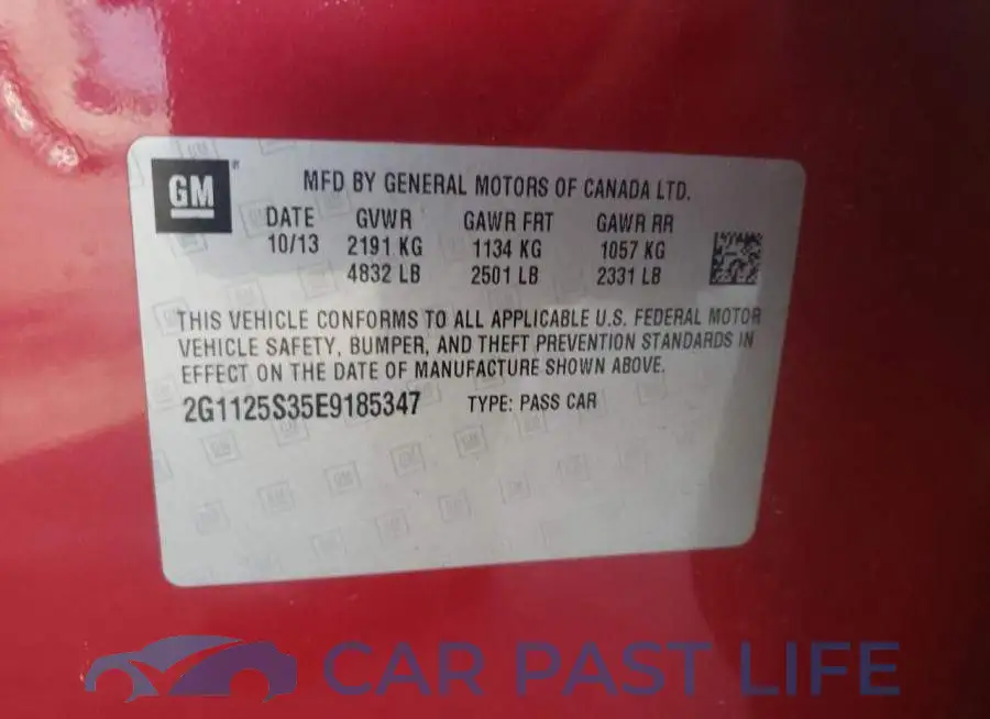 2G1125S35E9185347# 10