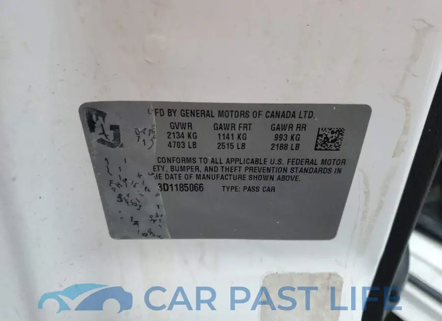 2G1WC5E33D1185066# 12