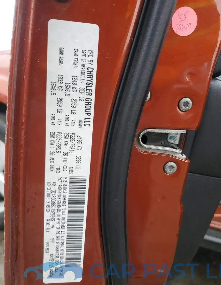 3C4PDCAB5DT529845# 13