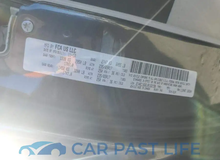 2C4RC1BG6JR152158# 13