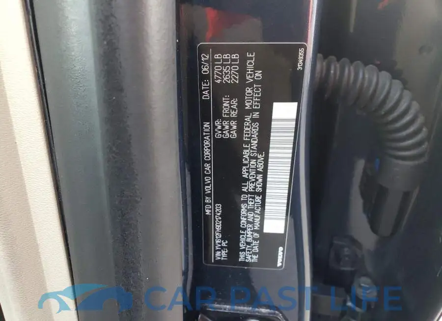 YV1612FH9D2174203# 12