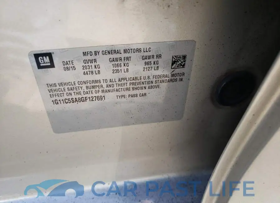 1G11C5SA8GF127691# 10