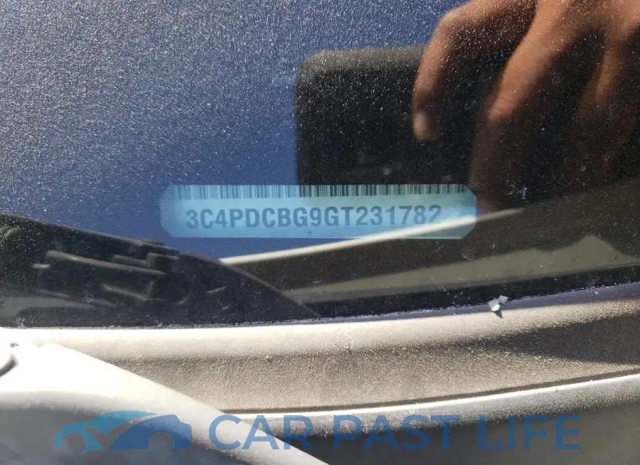 3C4PDCBG9GT231782# 10