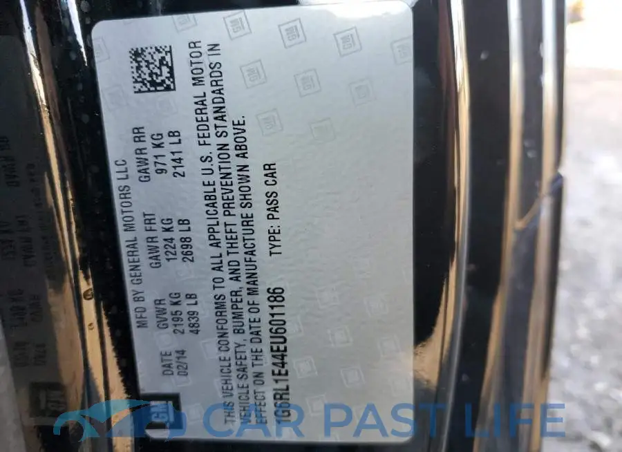 1G6RL1E44EU601186# 10