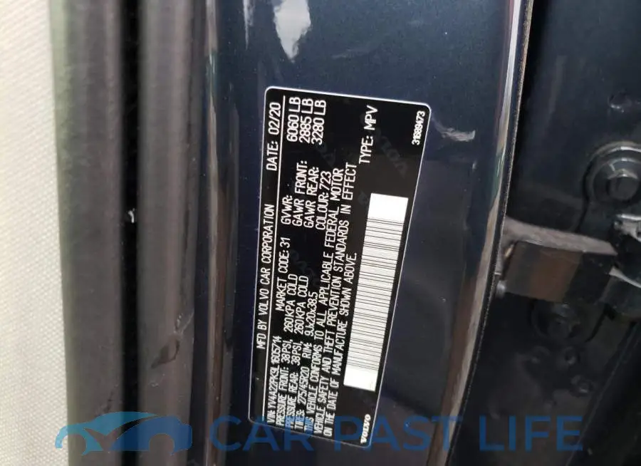 YV4A22PK9L1605714# 13