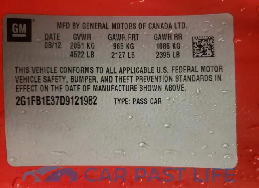 2G1FB1E37D9121982# 10