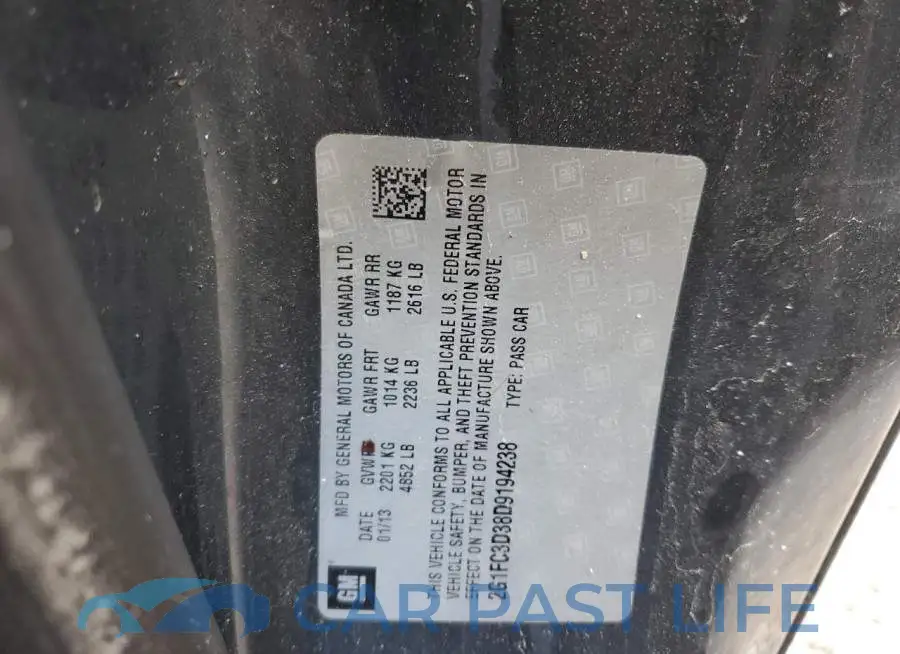 2G1FC3D38D9194238# 10