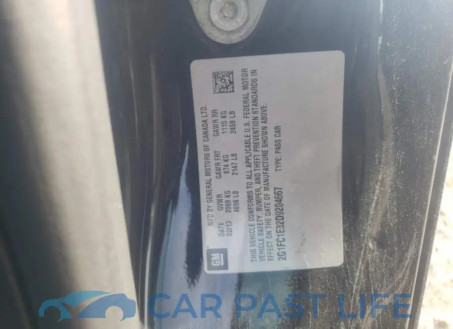 2G1FC1E32D9204667# 10