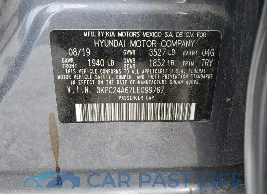 3KPC24A67LE099767# 12