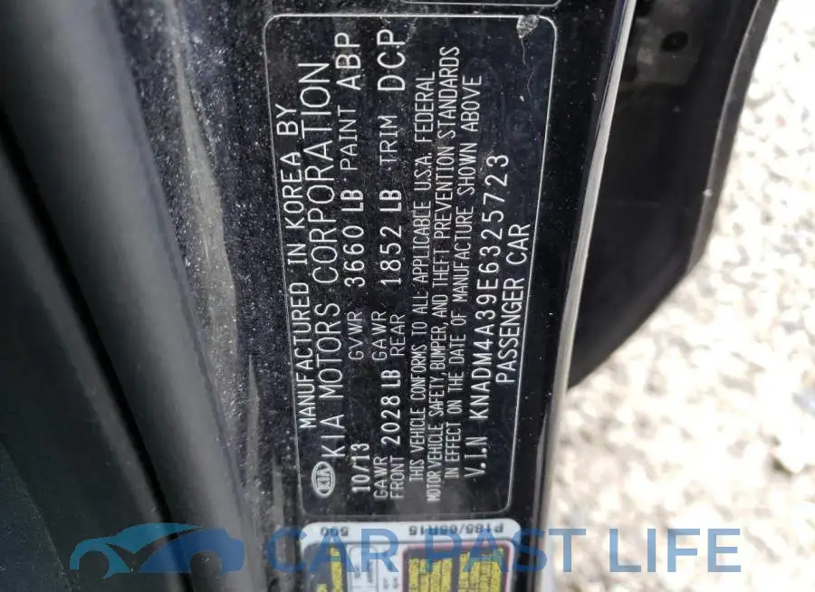 KNADM4A39E6325723# 13