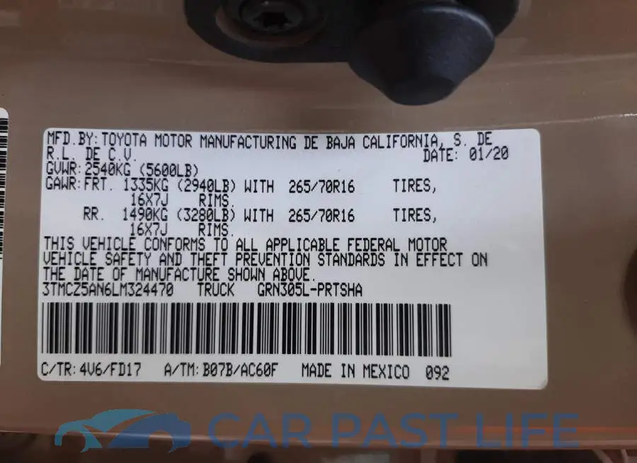 3TMCZ5AN6LM324470# 10