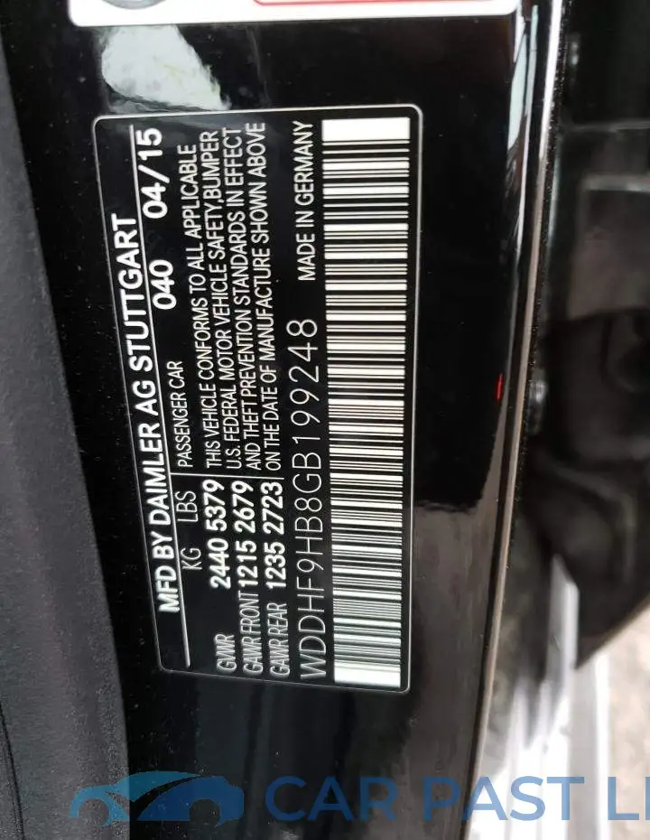 WDDHF9HB8GB199248# 10