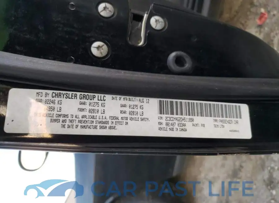 2C3CDYAG2DH511890# 13
