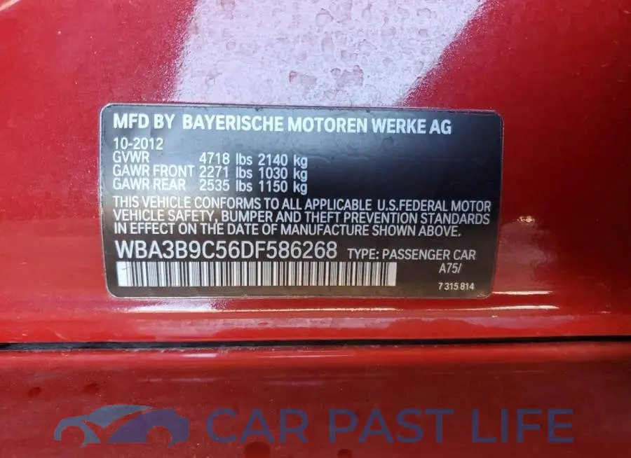 WBA3B9C56DF586268# 10