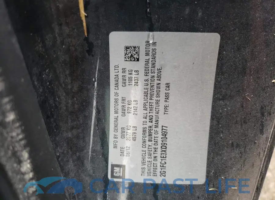 2G1FC1E3XD9104977# 10