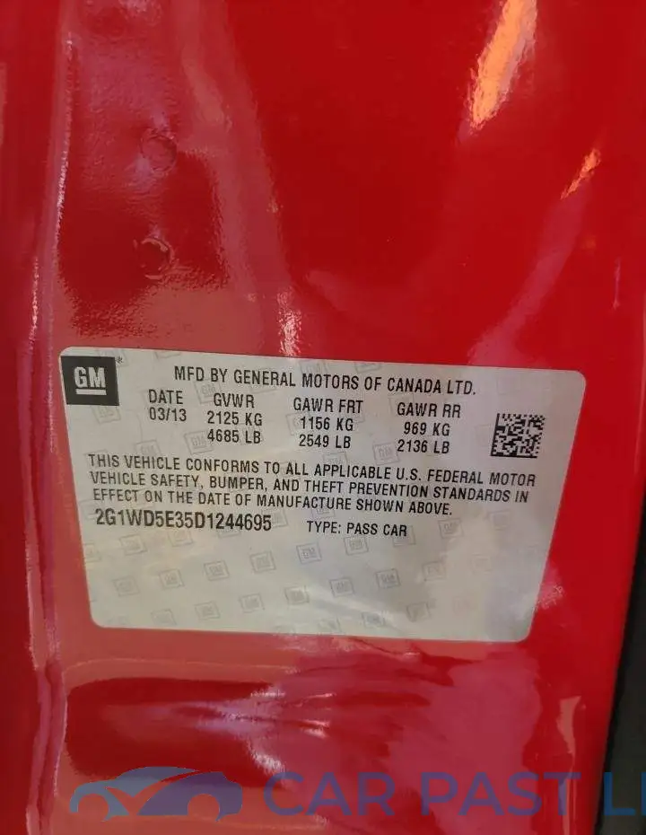 2G1WD5E35D1244695# 10