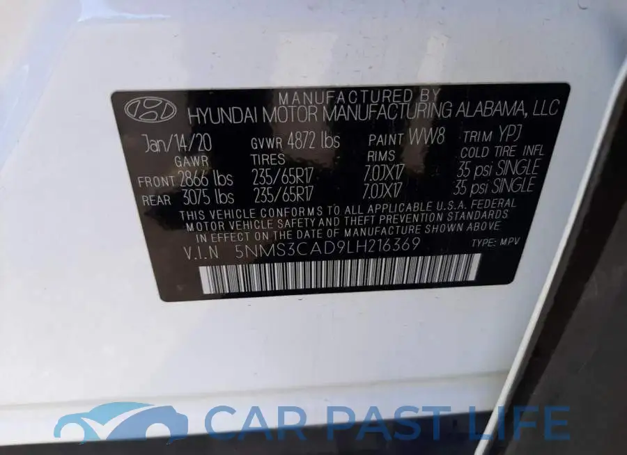 5NMS3CAD9LH216369# 13