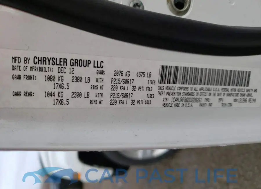 1C4NJRFB6DD228261# 13