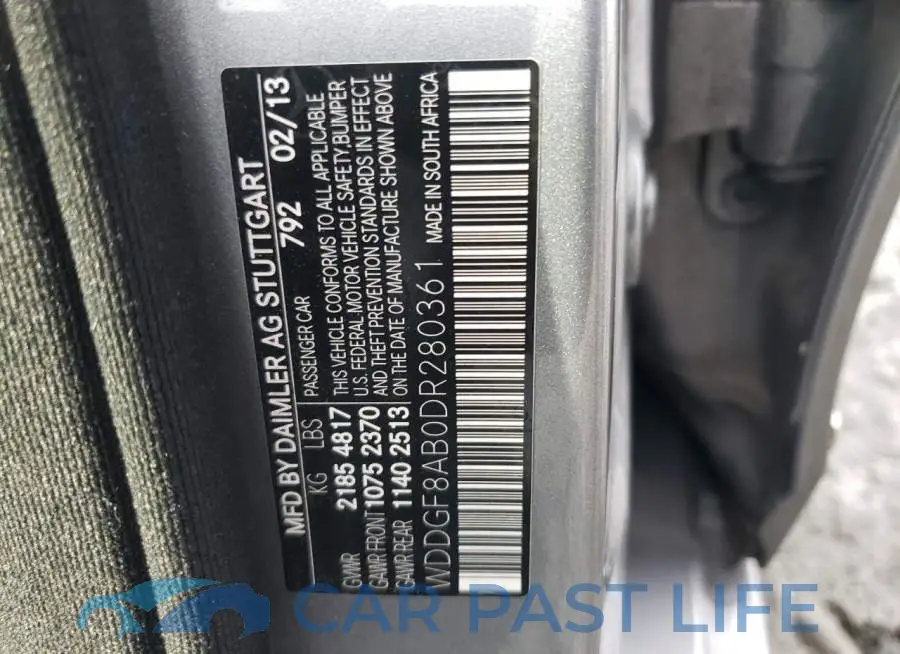 WDDGF8AB0DR280361# 12
