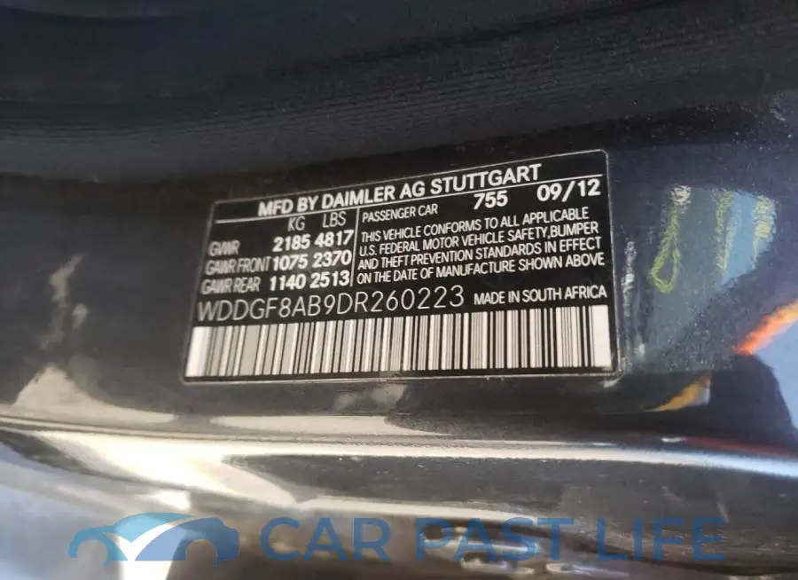 WDDGF8AB9DR260223# 10