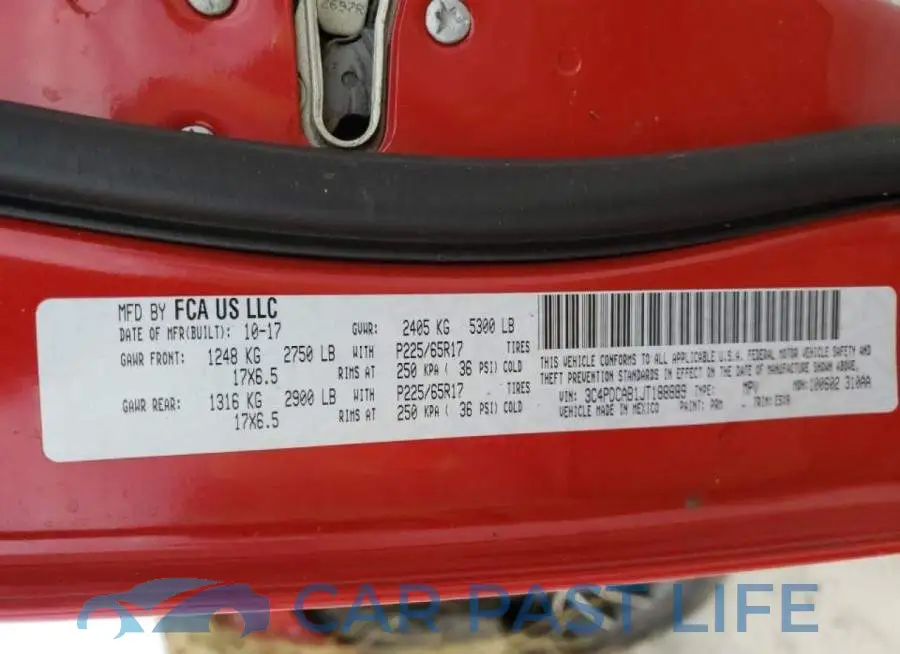 3C4PDCAB1JT188889# 13