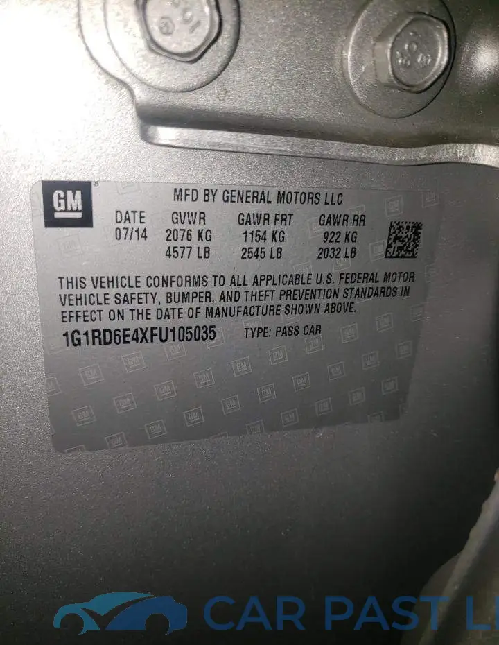 1G1RD6E4XFU105035# 13