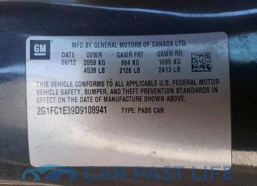 2G1FC1E39D9108941# 12