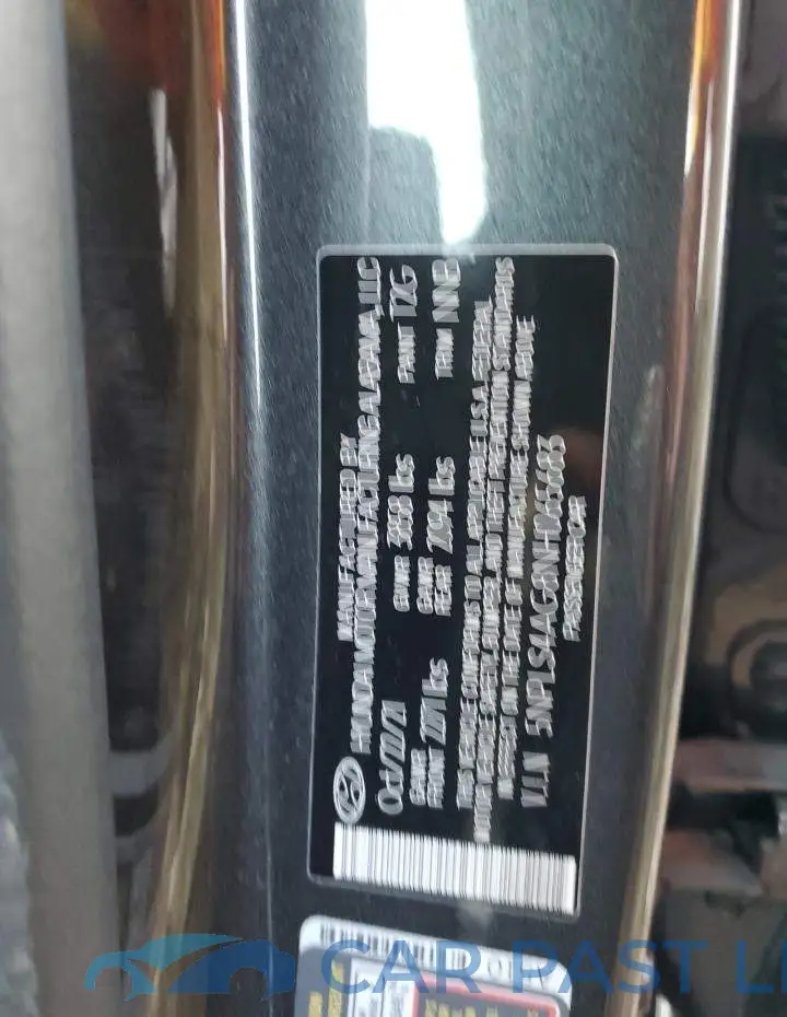 5NPLS4AG8NH065683# 12