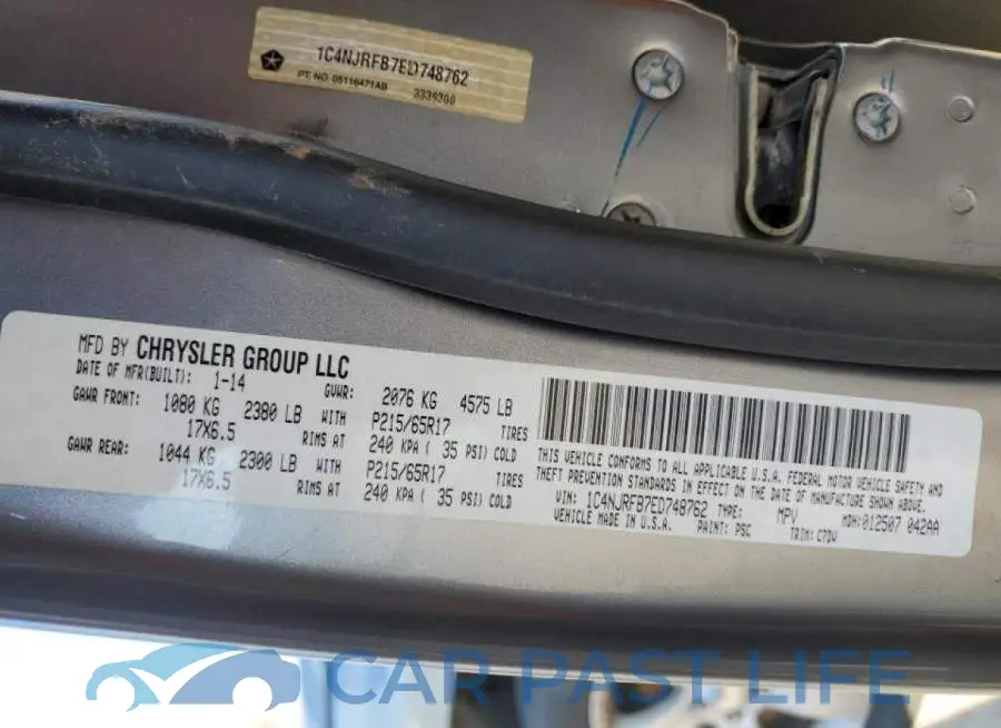 1C4NJRFB7ED748762# 13