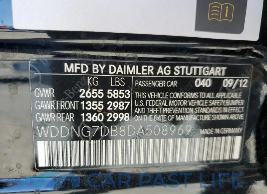 WDDNG7DB8DA508969# 10