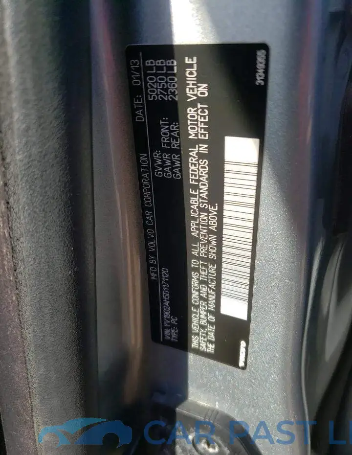 YV1902AH5D1171120# 12
