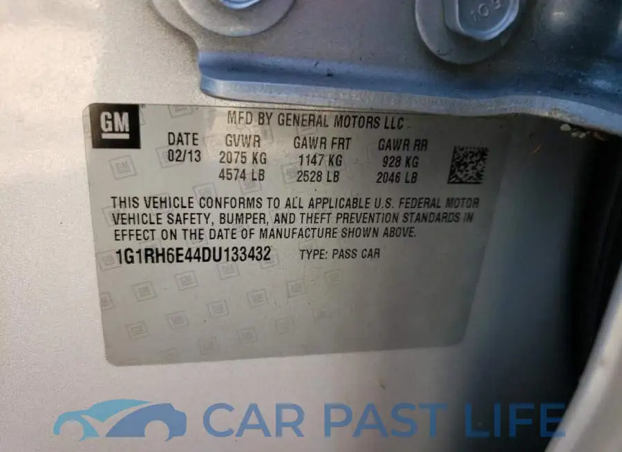 1G1RH6E44DU133432# 12