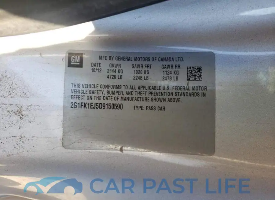 2G1FK1EJ5D9150590# 10