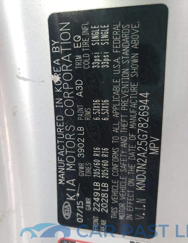 KNDJN2A25G7826944# 10