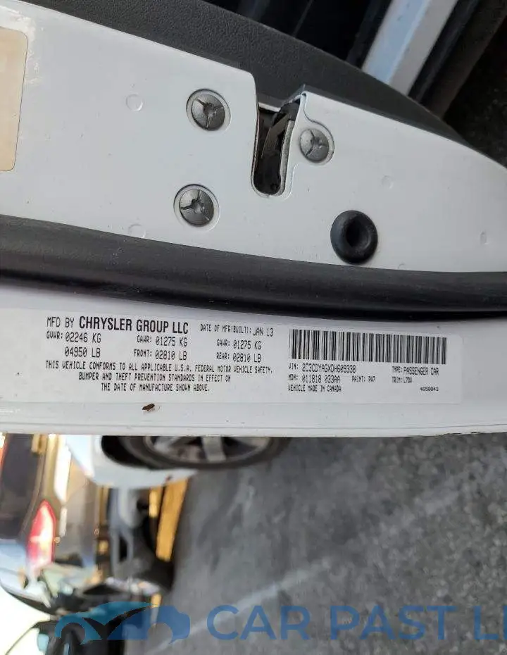 2C3CDYAGXDH609338# 12