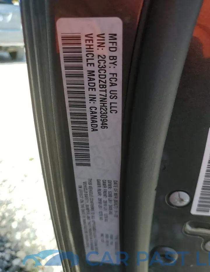 2C3CDZBT7NH230946# 12