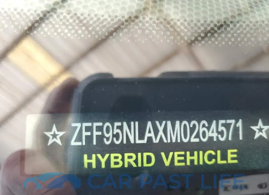 ZFF95NLAXM0264571# 10