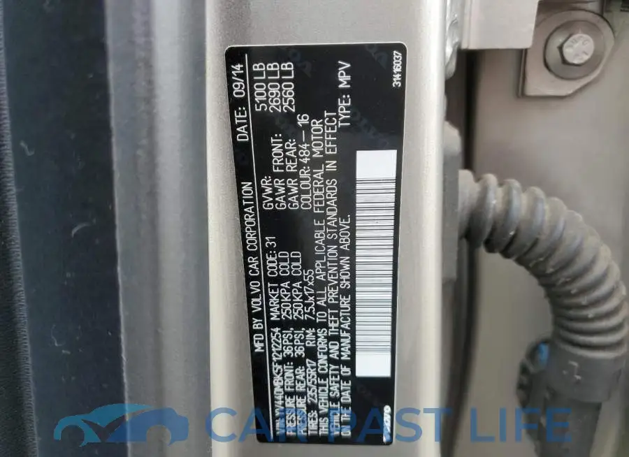 YV440MBK5F1212254# 12